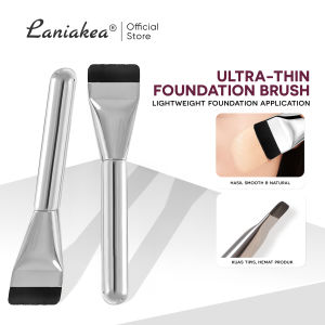 LANIAKEA Kuas Flat Foundation Brush Make Up Flat Concealer Ultra Tipis Brush Cream Blending
