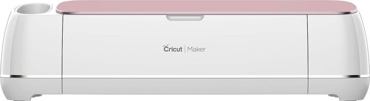 Cricut Maker - Smart Cutting Machine - With 10X Cutting Force, Cuts 300+ Materials, Create 3D Art, Home Decor & More, Bluetooth Connectivity, Compatible with iOS, Android, Windows & Mac, Rose