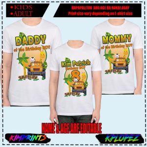 Personalized SAFARI Shirt For Kids And Family High Quality