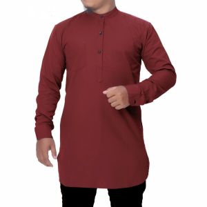 Kurta Pakistan Lengan Panjang