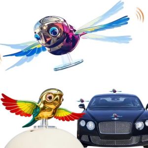 Creative Flying Bird Decompression Model Windward Movable Car Decoration Decoration Fun Cute Motorcycle Decor
