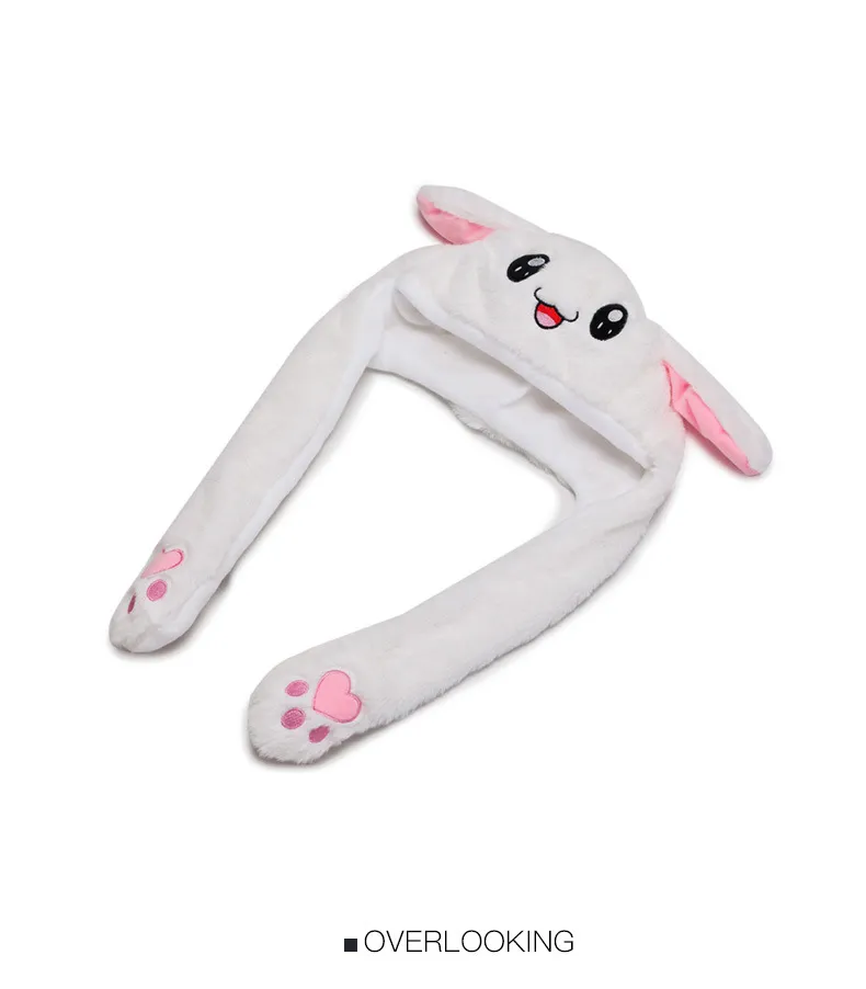Tiktok Hats for Girls Kids Cute Headband Bunny Ears Hat Moving