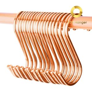 Gantungan S Hook Besar Stainless Rose Gold 9 Cm