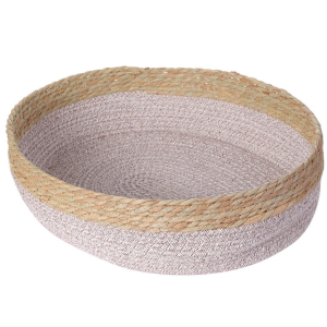 [Ready Stock] Japanese Style Woven Rattan Pet Bed for Cat & Dog - Sarang Kucing Katil Anjing 藤编宠物窝