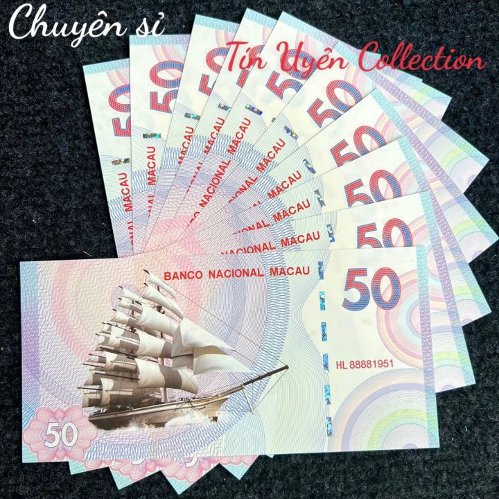 Combo 10 Tờ Thuận Buồm Xuôi Gió Macao lưu niệm đẹp mắt ý nghĩa Lì Xì ...