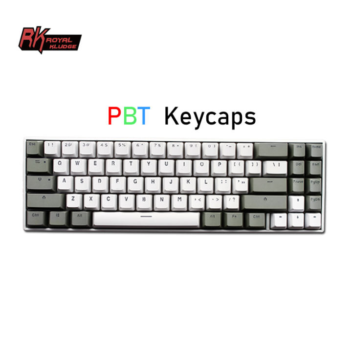 Royal Kludge 71 Keys PBT Key Caps For MX Mechanical Keyboard Lazada