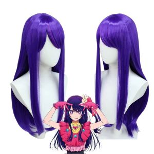 Hoshino Ai Cosplay Costume Oshi No Ko Cosplay Wig Red Dress Bunny Hairpin Performance Dress Women Event Party Outfit