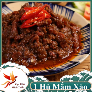 Mắm Ruốc Xào Chấm Trái Cây Rau Sống Siêu Ngon Thơm Sả Ớt Tự Nhiên Hao Cơm Tốn Rau- VỰA KHÔ MINH TRIẾT