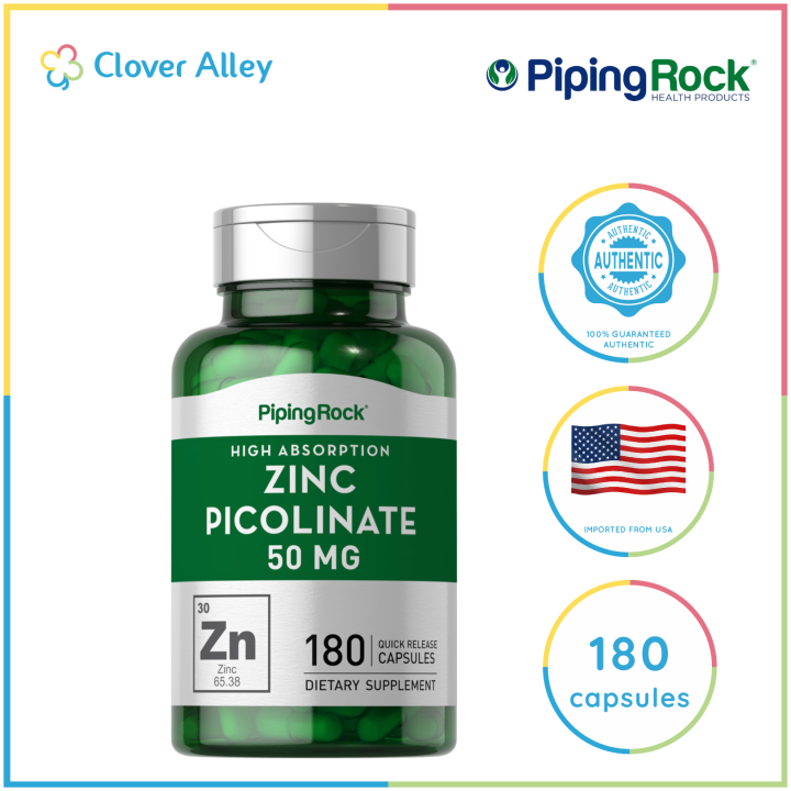 Now Foods Zinc Picolinate 50mg - 120 Capsules | High-Quality Zinc - View #7