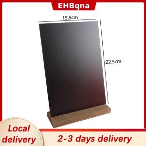 [COD]  HOT SALE Ship within 24 hours Message Board Display Sign Wooden Base Price Tag Black Chalkboards Memo Bar
