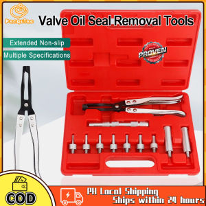 11Pcs Auto Valve Oil Seal Removal Tools Set Valve Extraction Pliers Valve Spring Compress Pliers Kit Car Repair Tool
