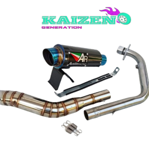 Knalpot AR bluemoon  Vixion R15 Fu sonic jupiter mx 135 mx king verza byson gsx