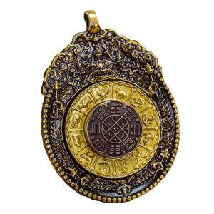 LR-Mặt Dây Chuyền Bùa Hộ Mệnh Tây Tạng Sơ Đồ Tám Eo Mặt Dây Chuyền Cung Điện Chín Dấu Hiệu Hoàng Đạo Người Bảo Hộ Ác Bùa Hộ Mệnh Vòng Cổ Kinh Thánh Tây Tạng (Chính Hãng Nhập Khẩu) - Lazada