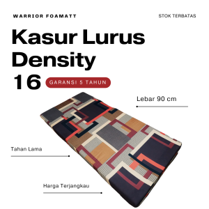 WARRIOR KASUR BUSA LANTAI 200x90cm Tebal 25 dan 30cm | Kasur Lantai Tebal Density 16