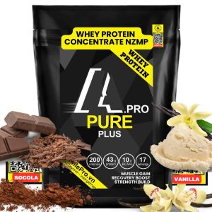Whey Protein concentrate PURE PLUSE túi 2kg tặng bình cao cấp giáo án & thực đơn độc quyền