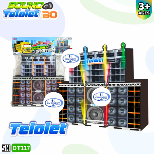 OG Mainan Miniatur Sound System Horeg JSP TELOLET DT117