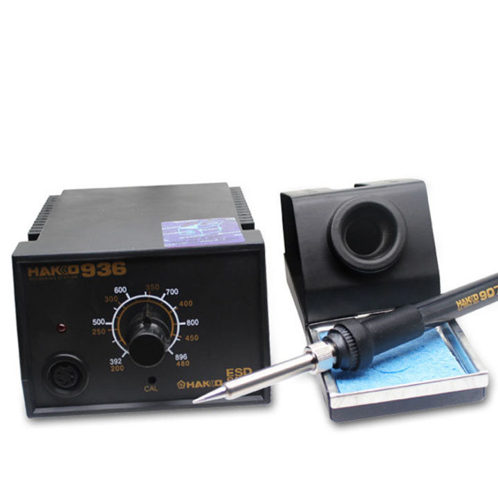 Trạm hàn, máy hàn Hakko 936 220V 60W điều chỉnh nhiệt độ tiện dụng, mỏ hàn điện tử, hàn thiếc chính hãng bảo hành 6 tháng