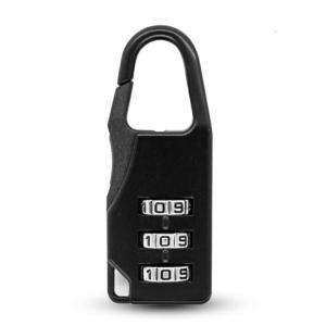 3 Digit Outdoor Combination Padlock Mini Resettable Lock for Suitcases Lock Gym School Bag Tool Box and Storage