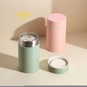 Thermal Insulator Silver Ear Closed Practice Keep Warm Smothered Beaker Crockpot Simple and Beautiful