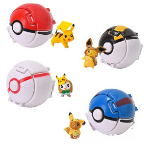 [Hoàn Tiền 10%]Đồ Chơi 4 Pokemon Tự Động Ném Thú Đa Dạng Nhiều Mẫu Đồ Chơi Dành Cho Các Bạn Nhỏ