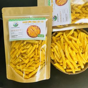 Khoai lang vàng sấy sợi Mangline Farm Đà Lạt 250g đồ ăn vặt giảm cân hiệu quả thơm ngon đặc sản Đà Lạt
