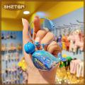 SHZTGM Cute Whale Dolphin Keychain Marine Animal Doll Kawaii Keyring Car Key Chain Accessories For Men Women Couple Bag Jewelry. 