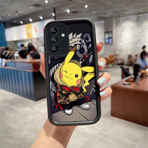 Phone Case Samsung A55 A35 A25 A15 A05s A05 A54 A34 A24 A14 5G 4G New 2024 Cute Cartoon Pika Bluehat Dora Pattern Soft Silicone Casing Galaxy A35 A55 5g Cover Case