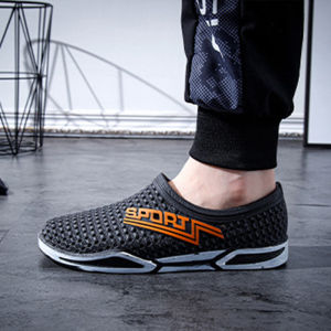 Tsion  SALE รองเท้าผ้าใบยางแฟชั่น สุภาพบุรุษ สไตล์สปอร์ต สายลุยต้องมีติดตู้ วัสดุยาง กันน้ำ กันลื่น ลวดลายพื้นๆ แมทซ์ได้ทุกโอกาส สั่งเลยย