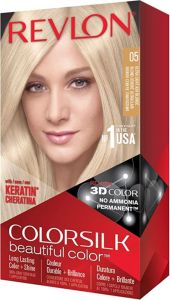 Revlon ColorSilk Hair Color - Ultra Light Ash Blonde #05
