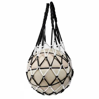 LAZALAI Weaving Nylon Net Bag Nylon Multiple Colors Basketball Carry Bag Ball Carrying Mesh Net Bag Football Balls