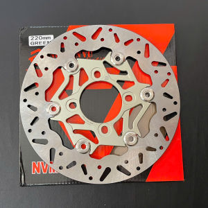 ( Hàn g Mớii Về ) Đĩa Thắng Trước 4 Lỗ Size 220mm_Mẫu NVM V3_Nút Inox Lõm 304 Sáng Bóng. Bằng Nhôm CNC Nguyên Khối _Lắp Được Cho Các Dòng  Xe 4 Lỗ Hiện Nay Nhé Ae!!!123.