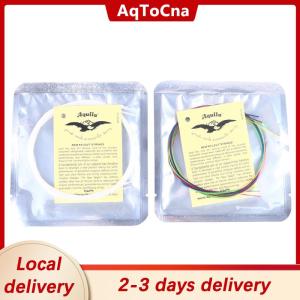 [COD] AqToCna Ship within 24 hours 4PCS Ukulele Guitar String Set Colorful Nylon Strings for 21 23 26 Inch Ukulele