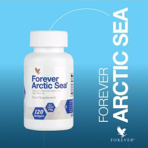 (NEW STOCK) Forever Living Arctic Sea Omega-3 Fish & Calamari Oil – Heart Brain & Joint Health – 120 Softgels