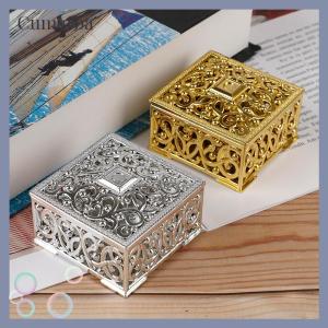 [Cumarba] Plastic Treasure Trinket Box Square Candy Box Treasure Chest Wedding Favor Box