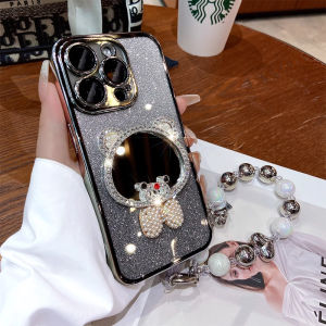 Phone Case For Samsung A16 A56 A55 A15 A05S A54 A36 A35 A25 A14 A13 A34 A24 A04S A73 A53 A52 A52S A23 A33 A32 A72 A7 2018 4G 5G Mirror Soft Shockproof Back Cover