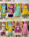 YN - GAMIS ANAK SET HIJAB 2-11 TAHUN/ BAJU MUSLIM NGAJI ANAK PEREMPUAN MOTIF YUMMY POPCORN HIJAB BAJU ANAK NGAJI BAHAN FOXY. 