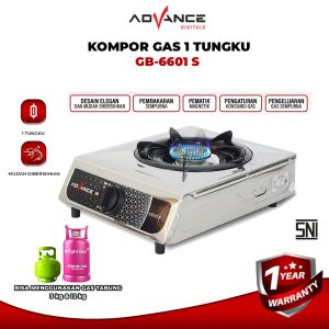 Advance Kompor Portable/Kompor 1 tungku/Kompor Gas 1 Tungku/Portable Stove 1 Tungku Gas Stainless