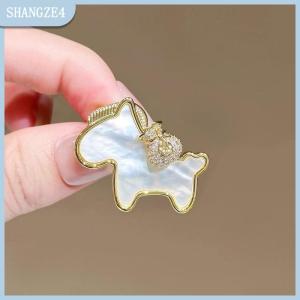 【SHANGZE4】 Dễ Thương Phim Hoạt Hình Ngựa Trâm Hoàng Đạo Ngựa Tinh Tế Trâm Pin Cho Phụ Nữ Tính Khí Quần Áo Phụ Kiện Người Đàn Ông Phù Hợp Với Ve Áo Corsage
