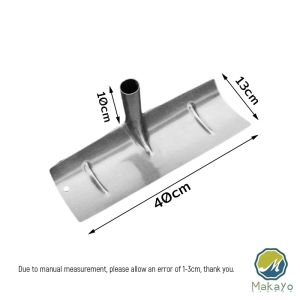 Makayo พลั่วเหล็กแบบหนา อเนกประสงค์  แข็งแรง สินค้าคุณภาพดี คราดหญ้าหน้าตัด ที่แซะหญ้า Iron rake