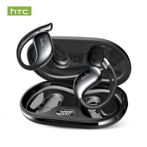 HTC NE57 AI dịch Tai nghe nhét tai  Tai nghe Bluetooth màn hình LED V6.0 HIFI chống ồn tai nghe không dây chống nước IPX5 tai nghe thể thao