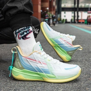 [glow in dark] Original High Spike Men Casual Cushion Outdoor Basketball Shoes New Korean Highcut Rubber Shoes Sports Basketball Trending Shoes Comfortable For Men #725