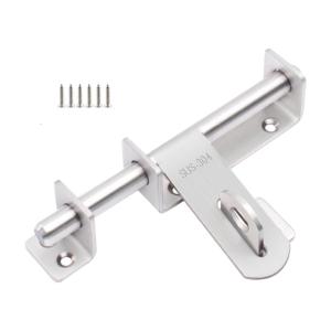 Stainless Steel Door Latches Small Solid Sliding Bolts Latches Hasp Door Lock Buckle Heavy Duty Garden Shed Sliding Lock
