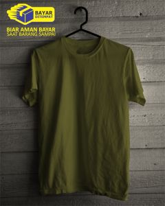 Kaos Polos Pria Tshirt Oblong Murah ukuran jumbo BigSize Oversize XXL XXXL