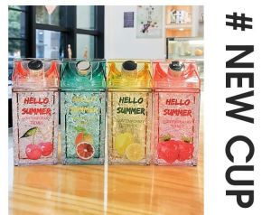 WE 2335 = 方形碎冰牛奶冰杯 Square Crushed Ice Milk Ice Cup ☞ 400ml