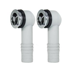 Round Sink Overflow Cover Basin Overflow Hole Drainage Waste Fitting Overflow Sink Rings for Ceramic Sink Enduring