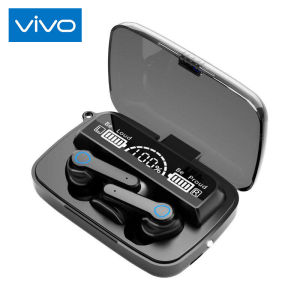 ♥ SFREE Shipping ♥ VIVO M19 Bluetooth Earphones Wireless Earbuds In Ear Stereo Noise Cancelling Sports Headsets With Microphone fone Headphones