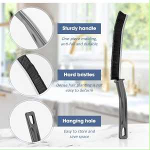 1pc Multifunctional Cleaning Brush For Bathroom Kitchen Window And Other Tight Spaces And Corners