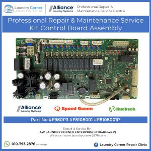 [*PM4Price*] Repair & Service | Kit Control Board Assembly F980P3 F8108001 F8108001P - Speed Queen Huebsch Washer Main Control Board