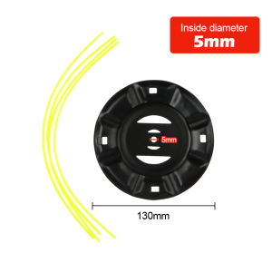 Universal Grass Cutter String Termmer Head W/Square Nylon (Tansi) Trimmer Liner /Black