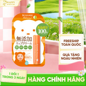 Kem Dưỡng Môi Cấp Ẩm Dạng Thỏi Dành Cho Bé Từ 06 Tháng Tuổi Và Làn Da Nhạy Cảm Kissme Mommy Lip Cream N 2.5g